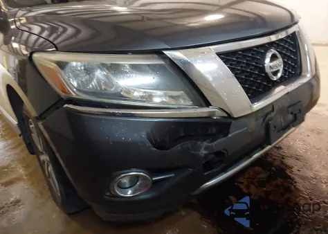 2014 Nissan Pathfinder Sl из США, поврежденный, VIN 5N1AR2MM8EC613536